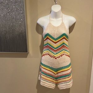 Forever 21 Crochet Romper